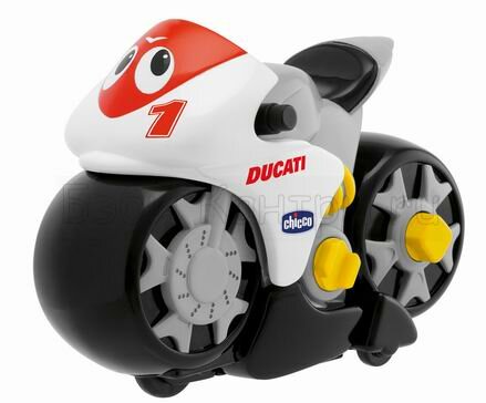 Мотоцикл инерционный Ducati со сменной панелью Chicco 69021.00
