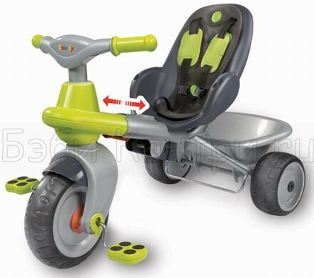 Велосипед трехколесный Smoby Baby Too Cocooning