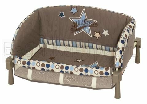 Манеж-кровать Baby Trend Звезды